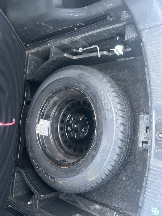 Roată rezerva R16 și cric Chevrolet Captiva 2012