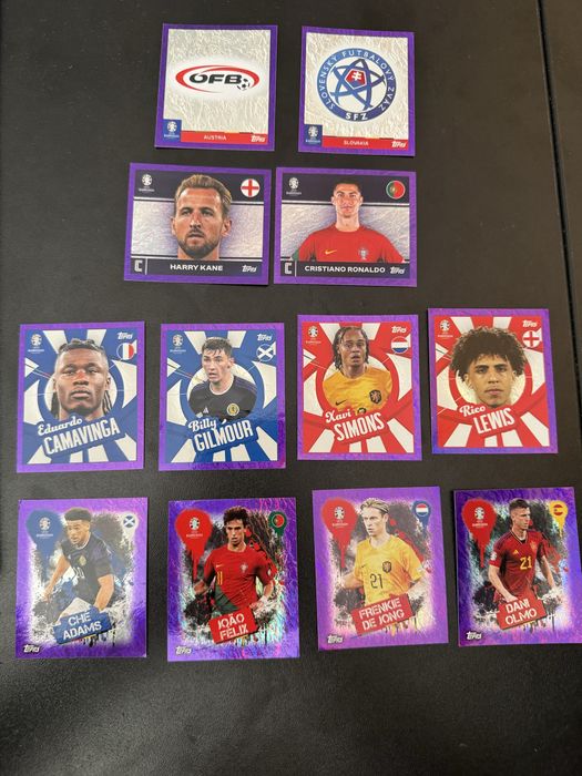 Album + Set complet Stickere Topps Euro 2024