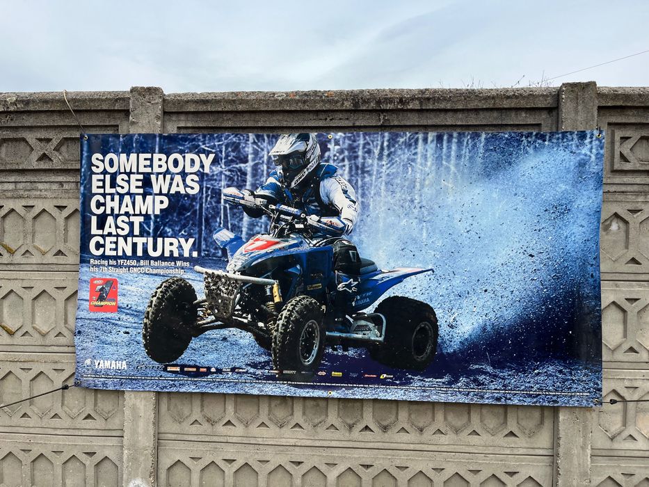 Banner yamaha atv