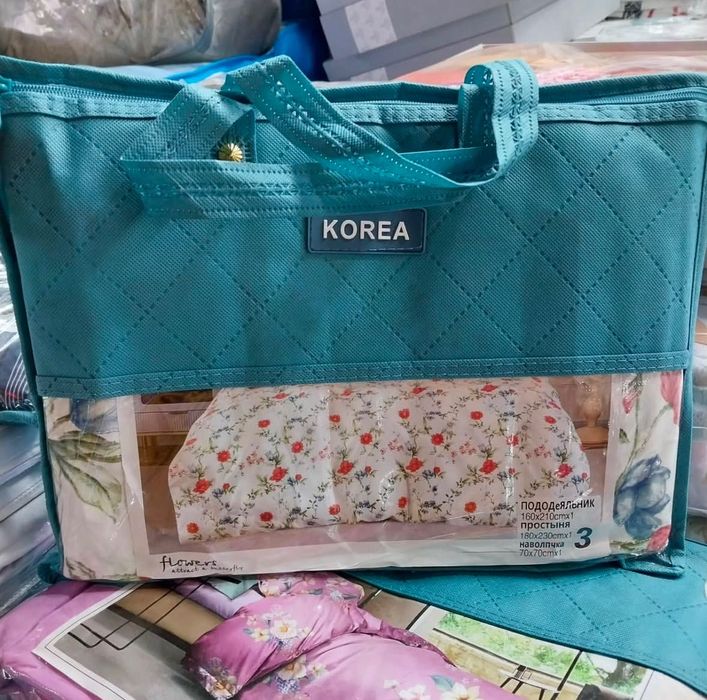 1.5 спальный комплект хлопок