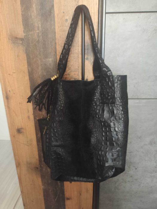 Geanta piele naturala