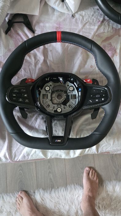 Volan bmw m vibrati incalzire tesit nou g30 g11 g05 g06 g01 g80