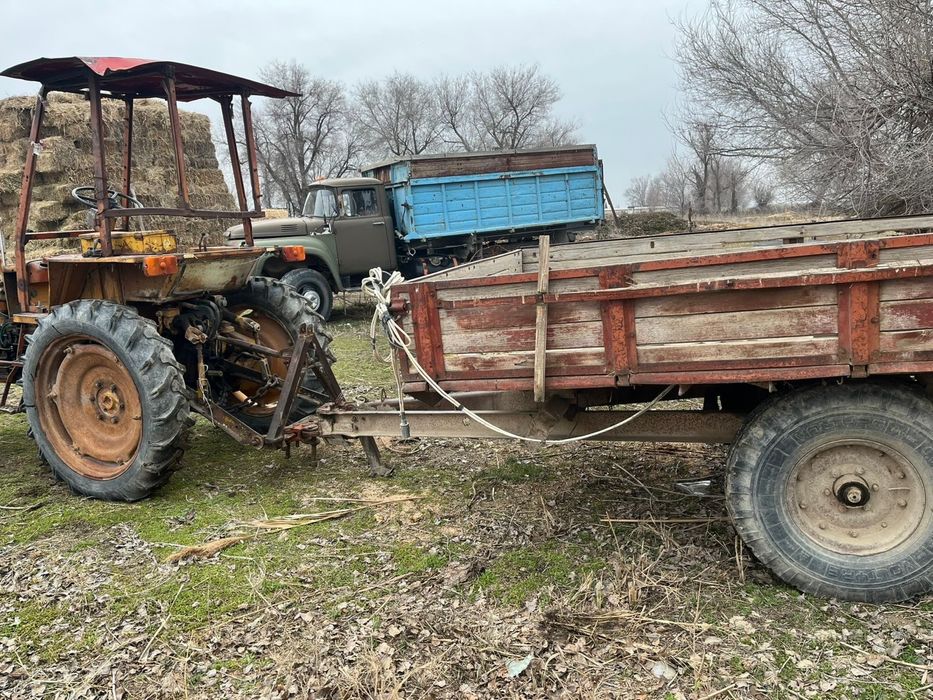 Трактор Т 25 с Прицеппом Самосвал