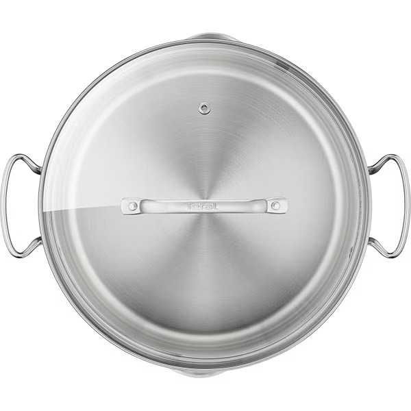 Set vase 10 piese Oale cu Capac TEFAL Duetto Plus G719SA74 din otel inox argintiu Gaz, Electric, Vitroceramic, Inductie, Halogen nou sigilat