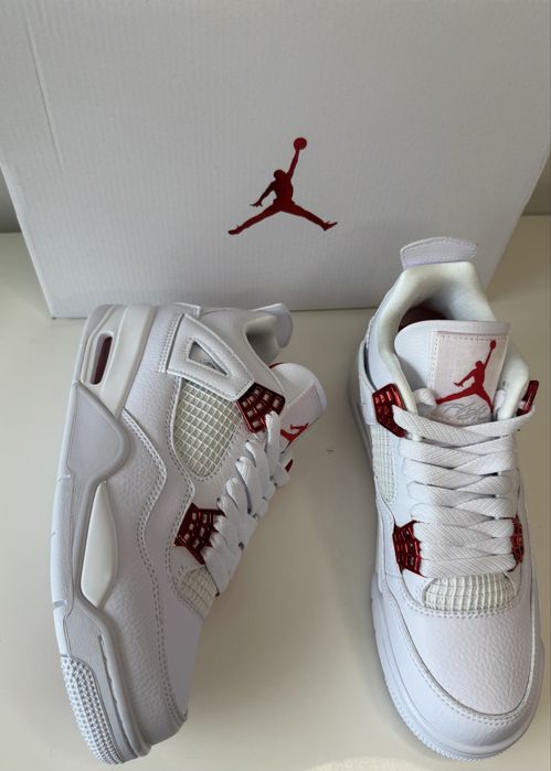 Air Jordan 4 Retro High Metallic Red Pure University Purple