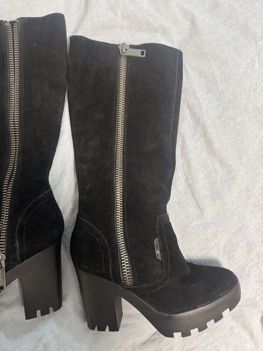 велурени ботуши calvin klein