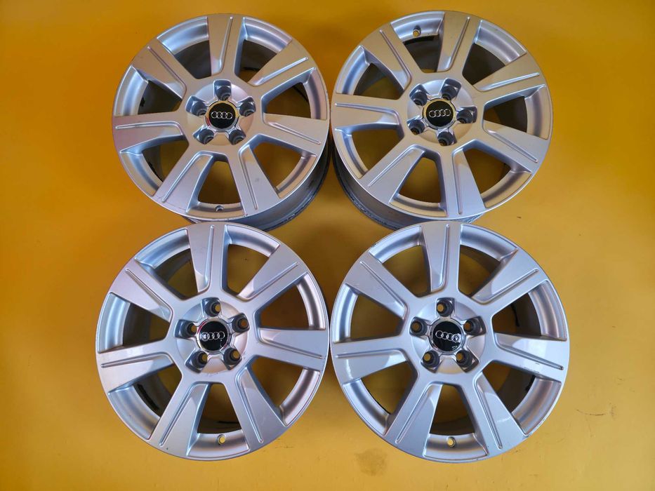 4 Jante Aliaj 5x112 17'' OEM AUDI A6 4F A4 A3 Q2 Q3 - 7J ET 42