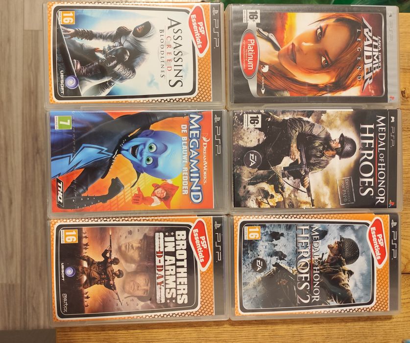 Psp Fat (Phat)+17jocuri+2 filme