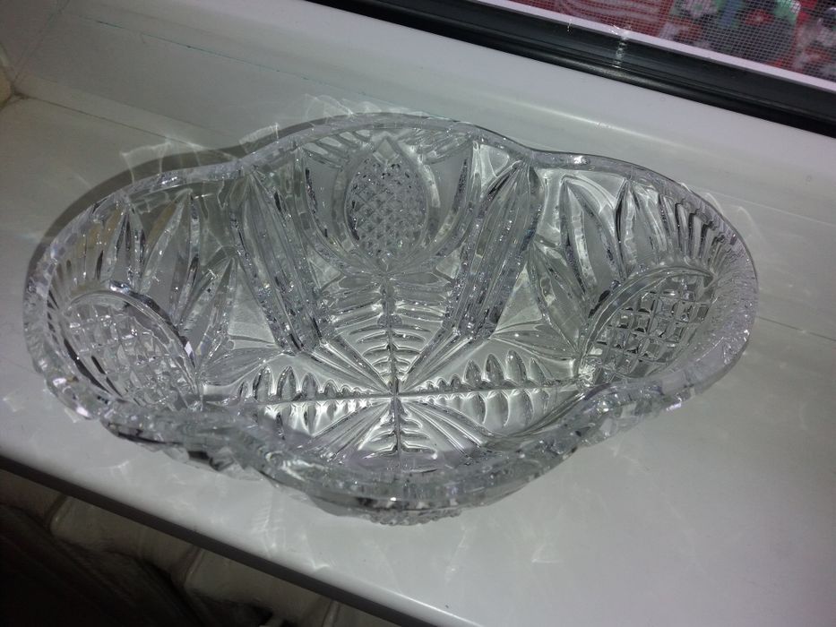 Срочно. хрусталь, лодочки, салатницы,  Советского периода!