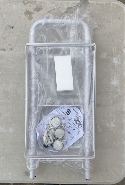 Этажерка металическая 3 яруса