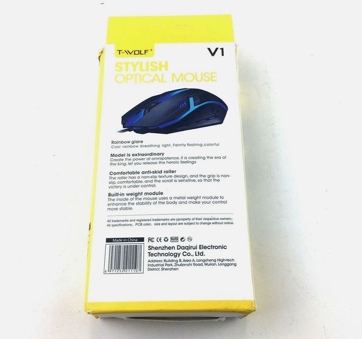 Gaming Mouse V1 Colorful Light