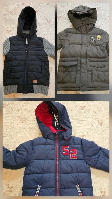 Geci copii iarna, marime 7-8, 8-9 ani, respectiv 128, 134, H&M, H&T.