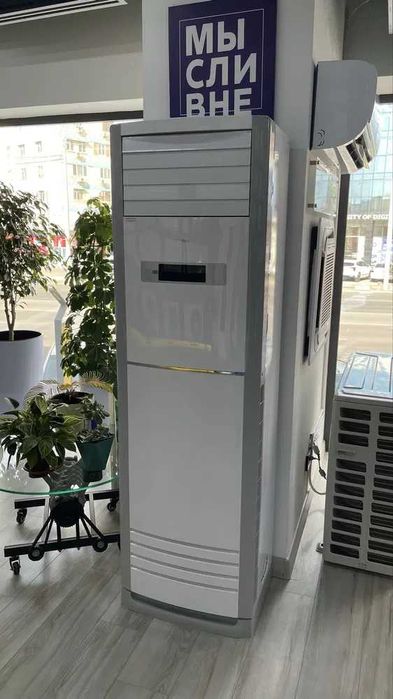 Кондиционер Колонный Midea модель FSTINV - 60,000 Btu / Доставка