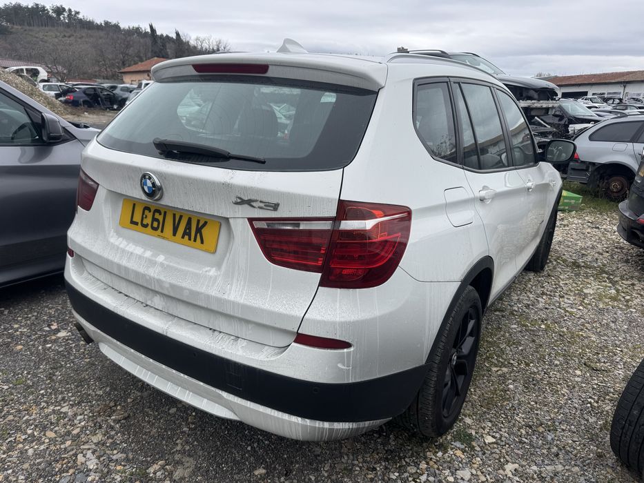 Бмв х3 ф25 3.0д 258кс bmw x3 f25 3.0d 258hp НА ЧАСТИ
