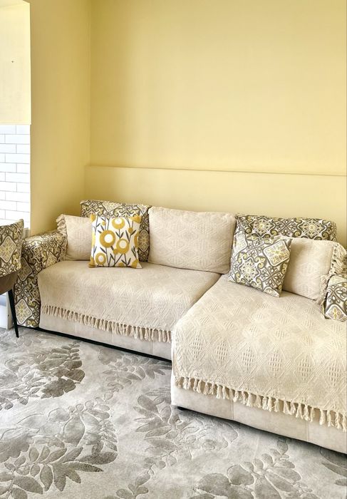 Диван раздвижной, рогожка