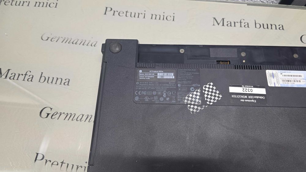 Laptop core i5 - HP ProBook 4520s - functional - instalat