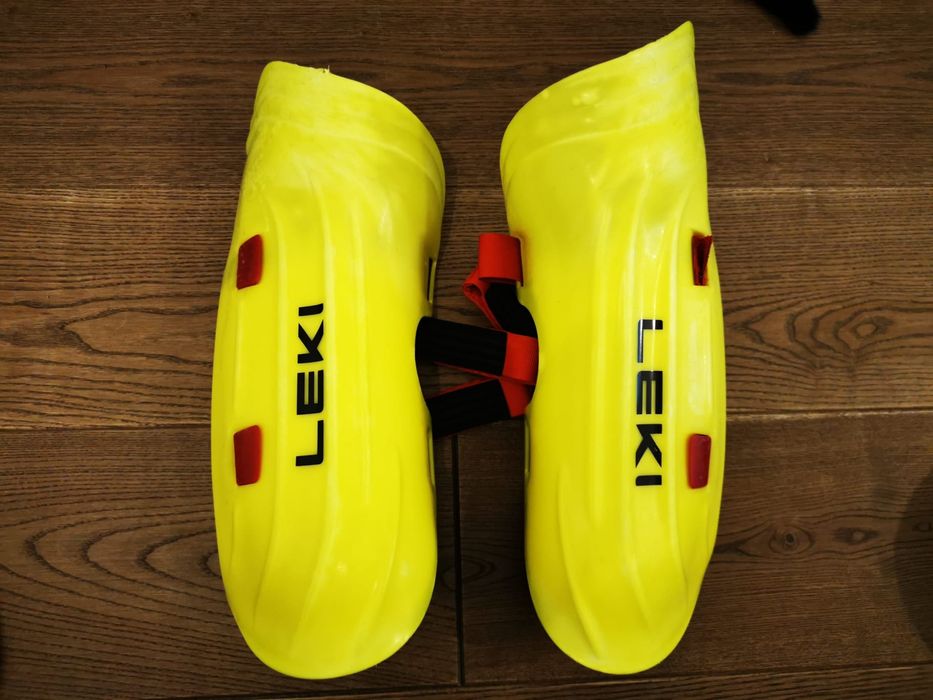Protectii tibie Slalom Leki SL Shin guard Adulti Ski Schi