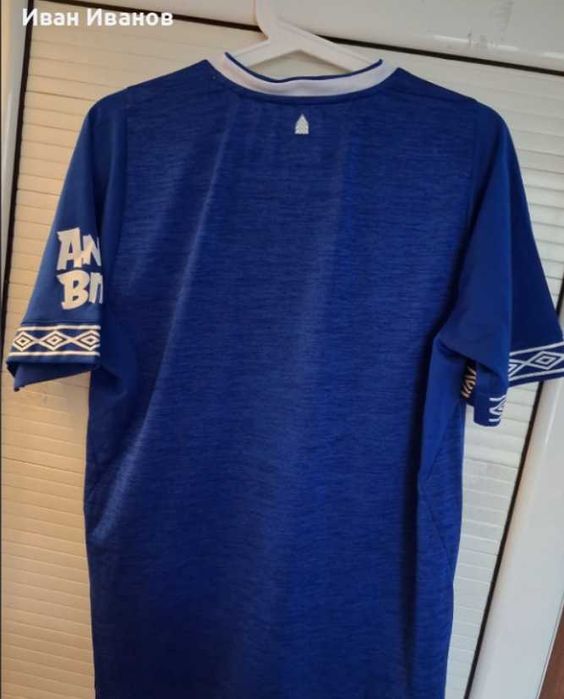 Чисто нова оригинална фланелка на Евертън