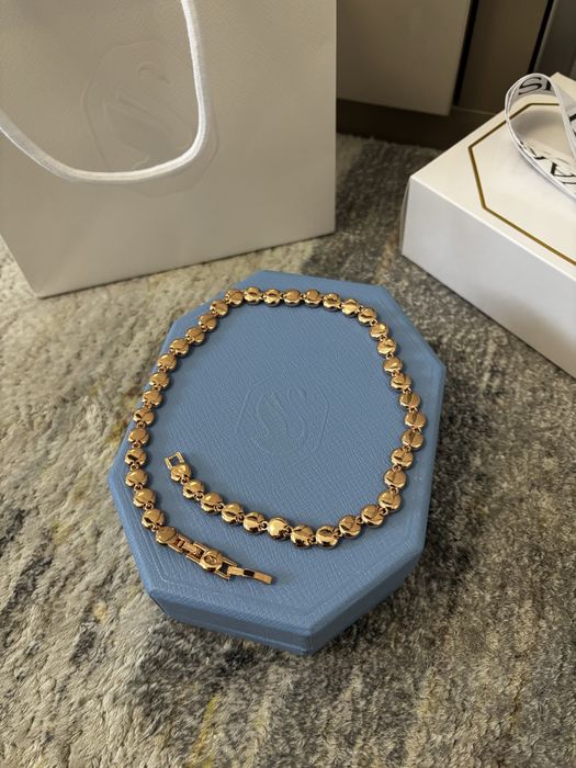 Colier Swarovski Angelic Tennis rose gold