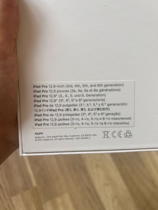 Ipad pro 12.9 клавиша чехол