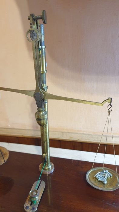 Стар имперски- Тулски самовар на въглища,мед. везна