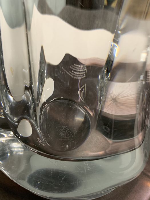 Кристална ваза от Art Vannes, Франция 1970 г