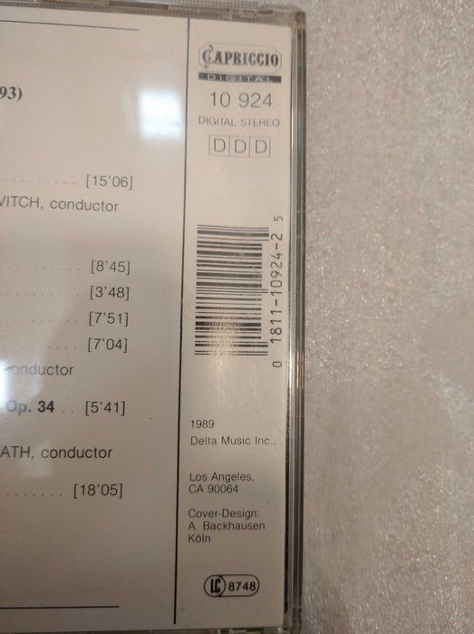 Аудио диск Чайковский. Audio CD.