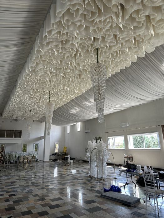 Vand Candelabru sticla semi crystal