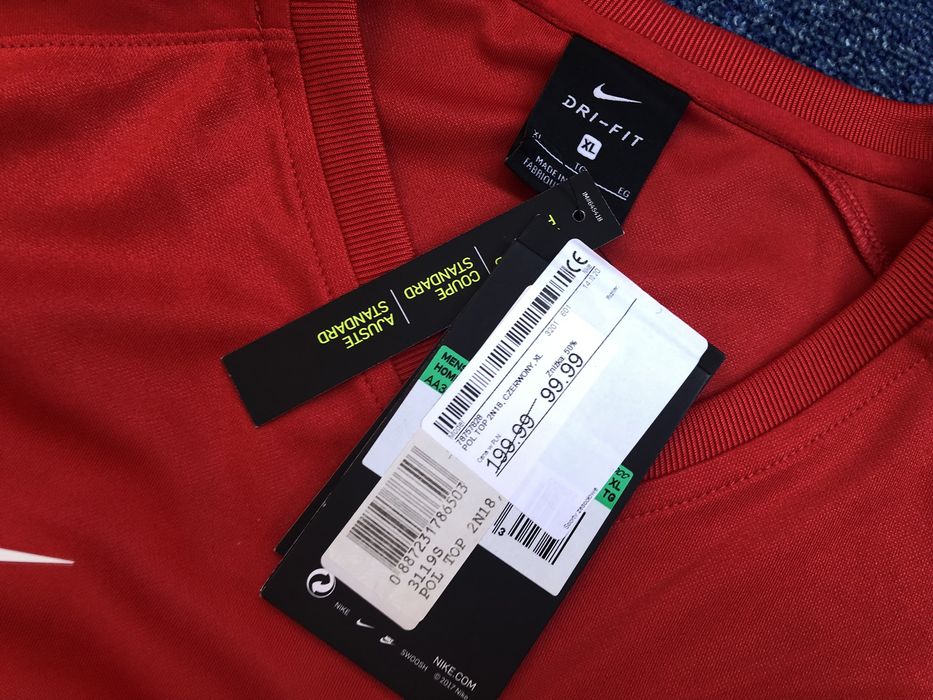 НОВА Nike Poland 2018 Away Jersey ОРИГИНАЛНА футболна фланелка - XL