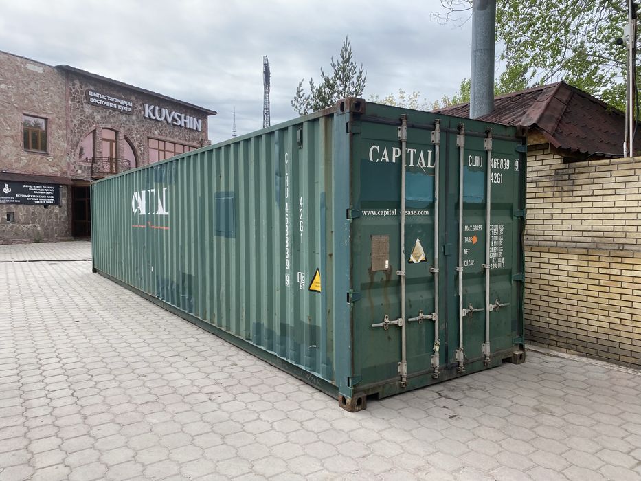 Контейнера 40 футовые ЖД(СТАНДАРТ) 2,6 высотой GP Наличии ПЕТРОПАВЛОВС