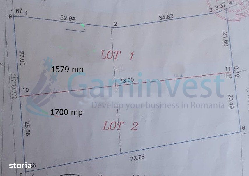 Parcele de teren, 1 min de Gh Doja,Saldabagiu de Munte,Gaminvest,V3752