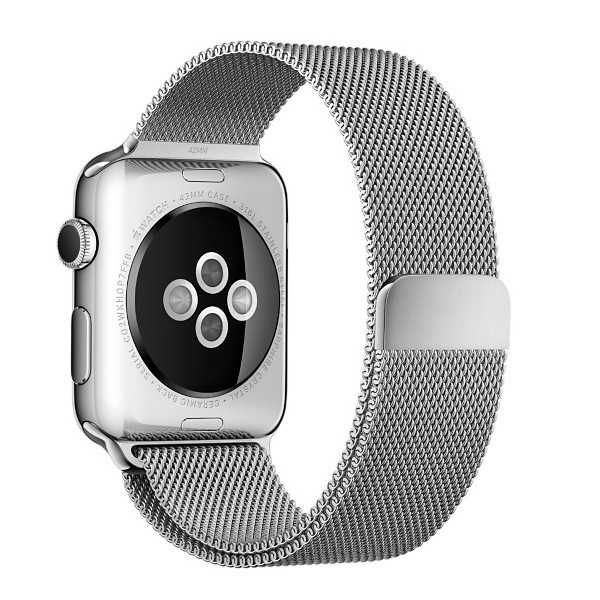 Curea Apple Watch 38 40 41 42 44 45 46 49 mm Stainless Steel Silver