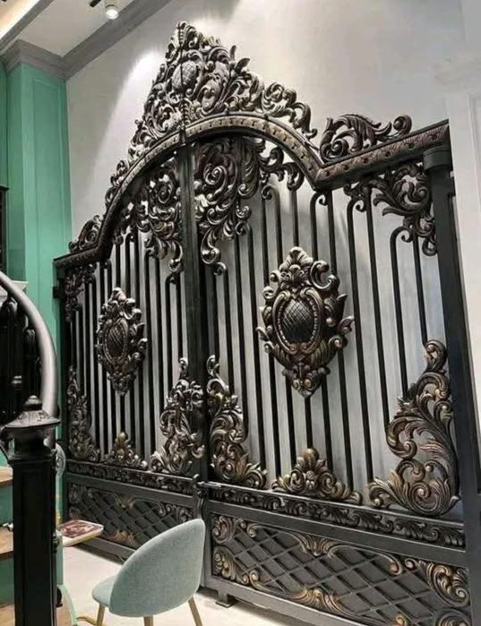 Vand gard din fier forjat si tabla modelata la CNCrCNC