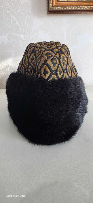 Норковая шуба с шапкой