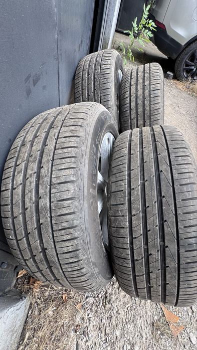 Jante  5x130 + anvelope Hankook Ventus S1 Evo2 (RFT) 255/55/18 porsche