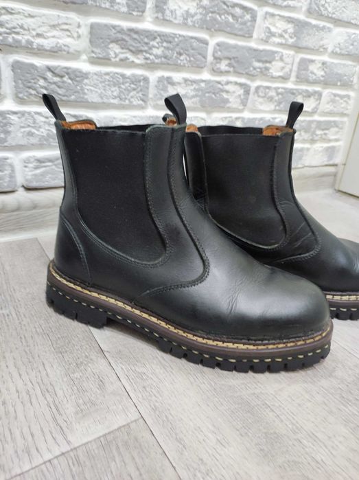 Продам мужские сапоги Челси из натуральной кожи фирмы Grisport. 38 р