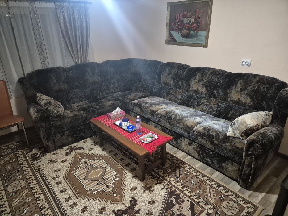 Coltar extensibil canapea , lada depozitare