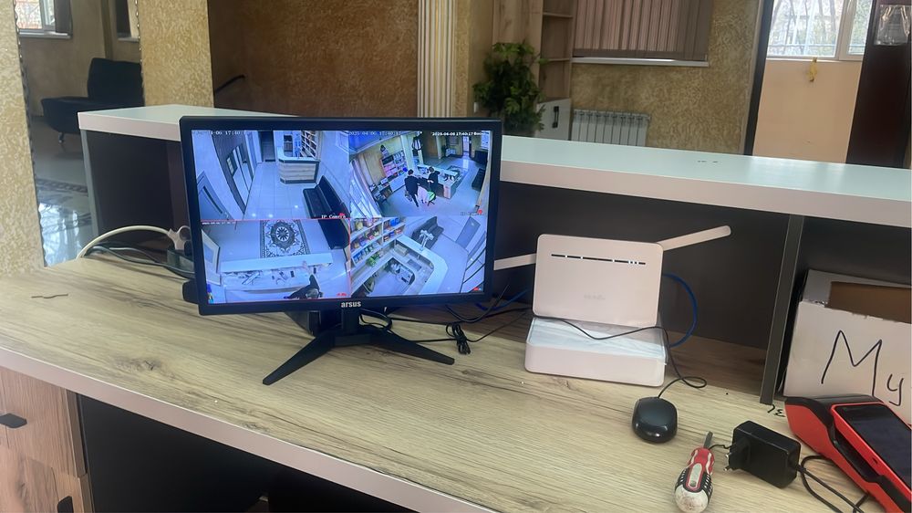 Установка Видеонаблюдение