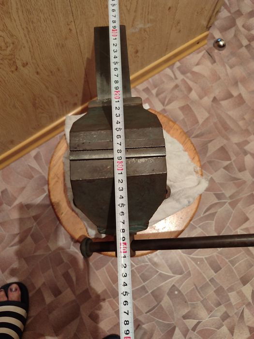 Тиски СССР размер губок 125мм