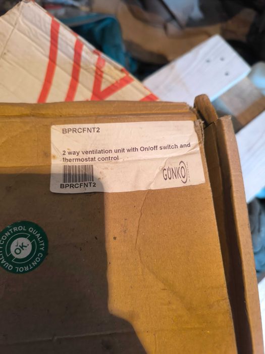 Вентилатор с термостат