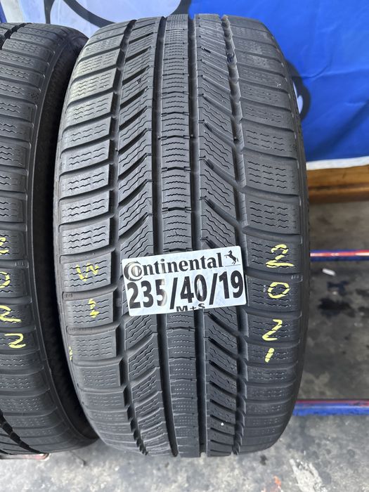 235/40/19 Continental M+S