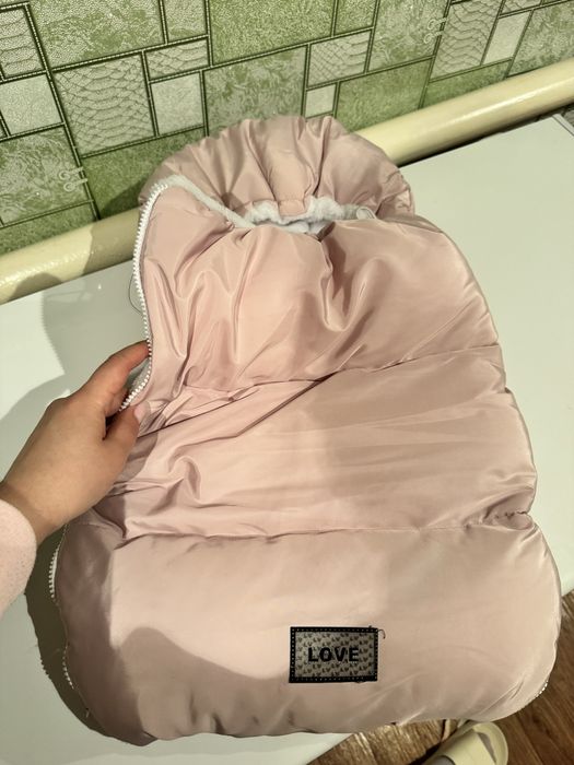 Кокон для малышки теплый