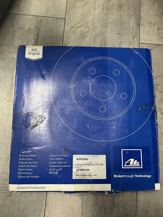 Нови задни Спирачни Дискове Ate за Mercedes