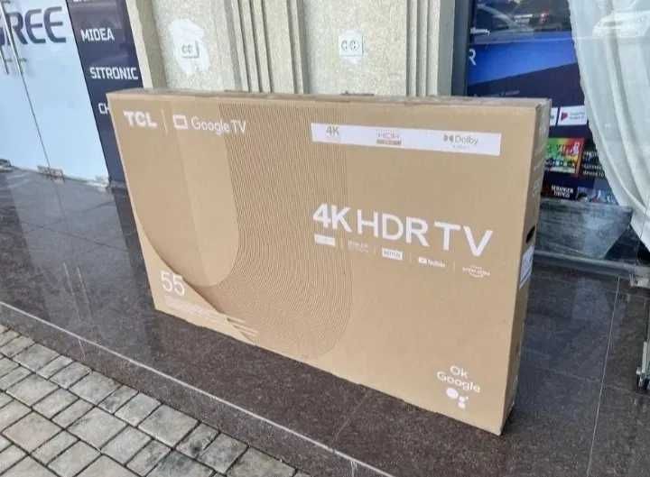Телевизор TCL P635 43/50/55 4к SMART!  Прошивка+Доставка бесплатно