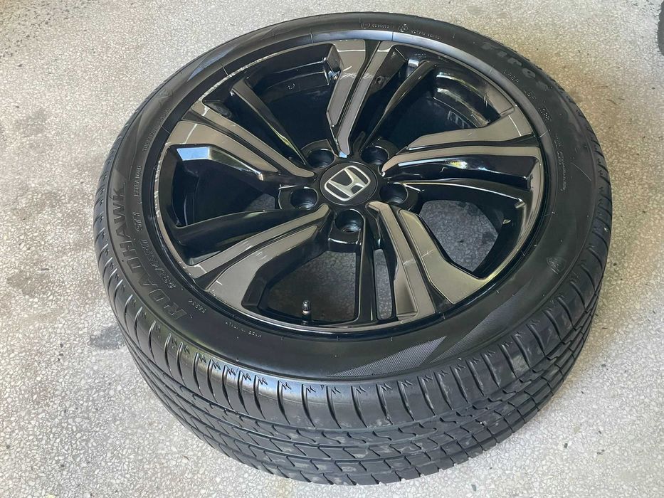 17 Оригиналнa Лята Алуминиева Джанта Honda 5 x 114,3 и Гума 2022