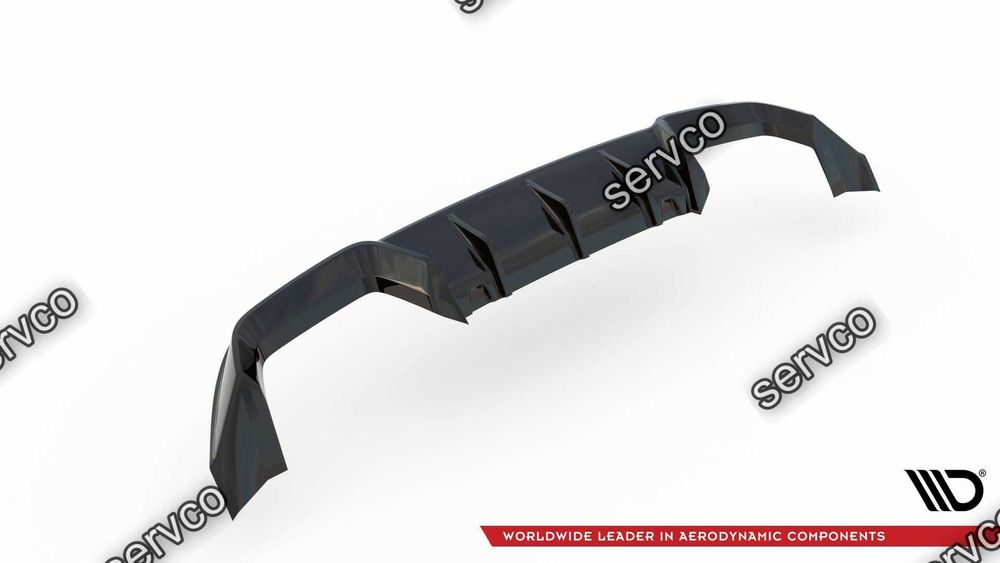 Difuzor bara spate Volkswagen Golf 7 R 2013-2016 v34 - Maxton Design