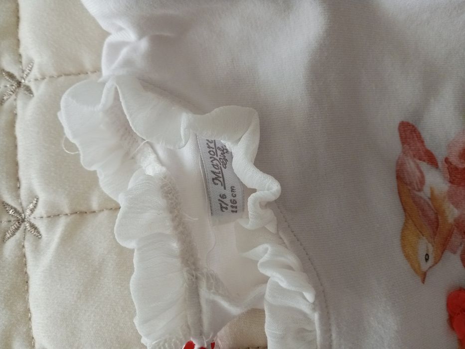 Лот от тениски Mayoral и черен панталон 6 години