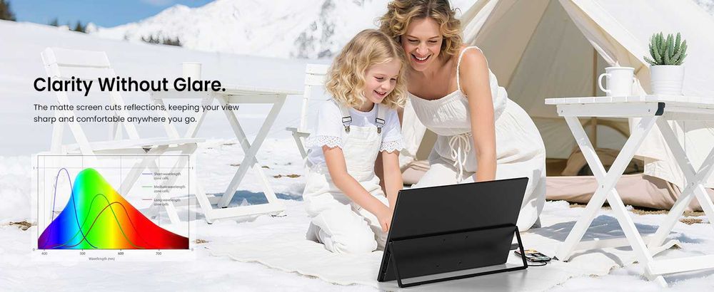 Портативный монитор UPERFECT 18.5" FullHd 120Hz 125% sRGB