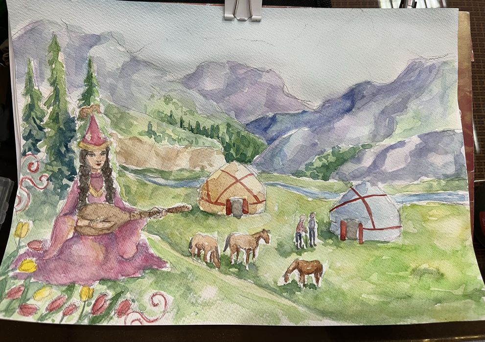 Рисунки в садик и школы