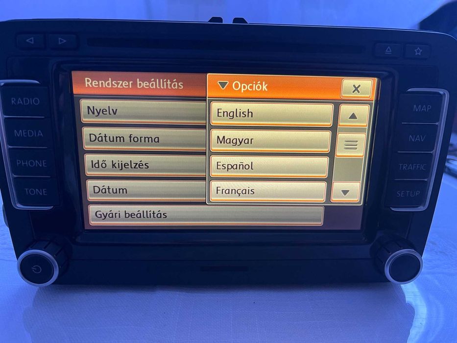 Soft meniu si voce in limba maghiara pentru RNS 510 vw,skoda,seat